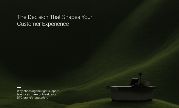 Decision shaping customer experience with virtual assistants for DTC brands